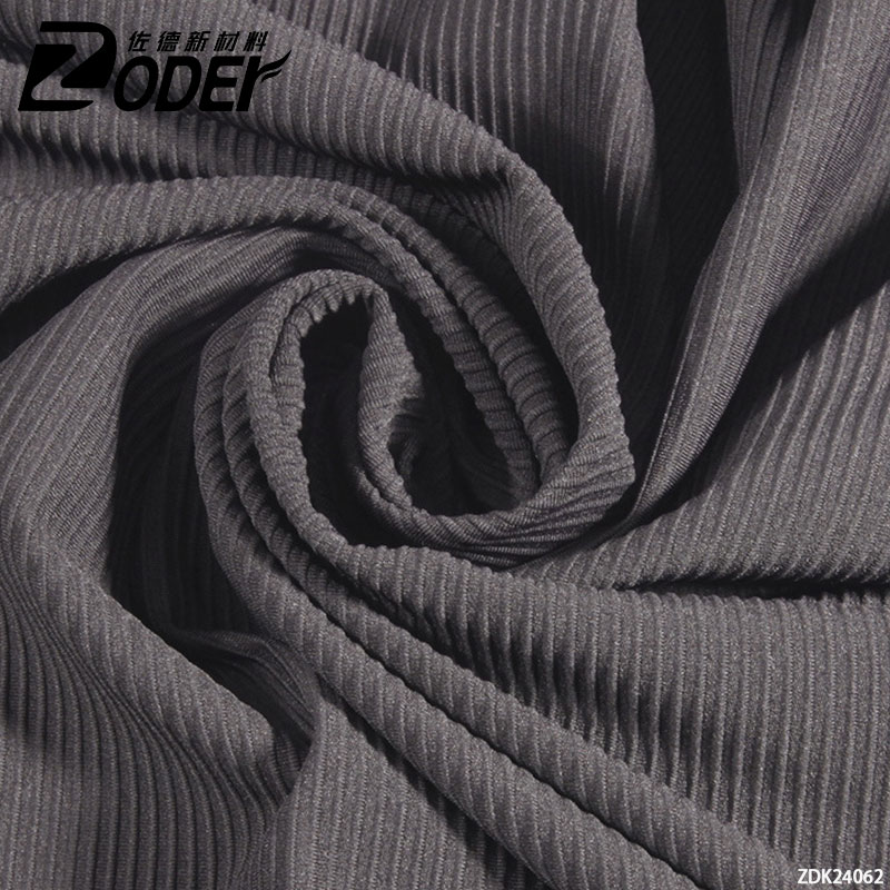 High Elastic Soft Stripes Rib Knit Ribbed Fabric