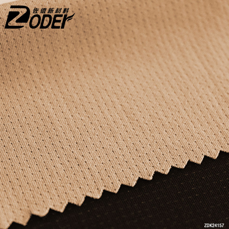 Single Side Moisture Conduction Pinhole Fabric