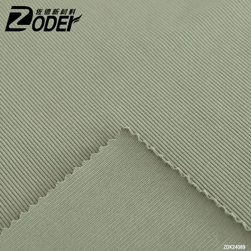 Polyester Ribbed Fabric